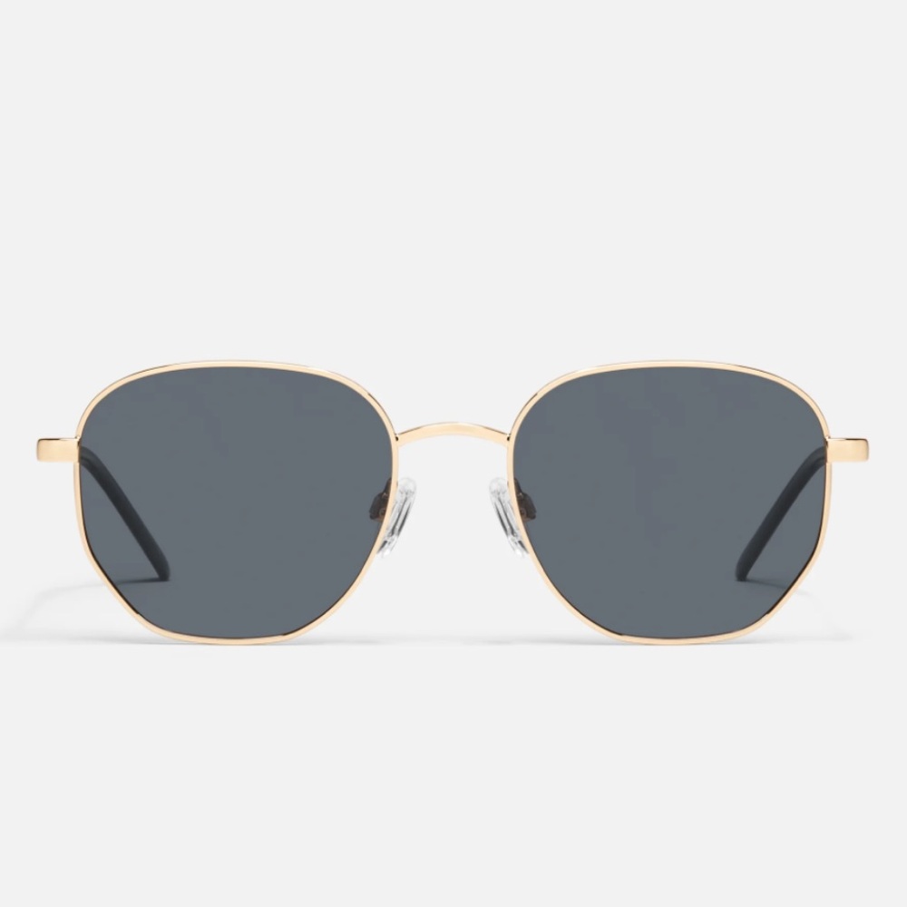 Quay Australia Gold Frame Sunglasses